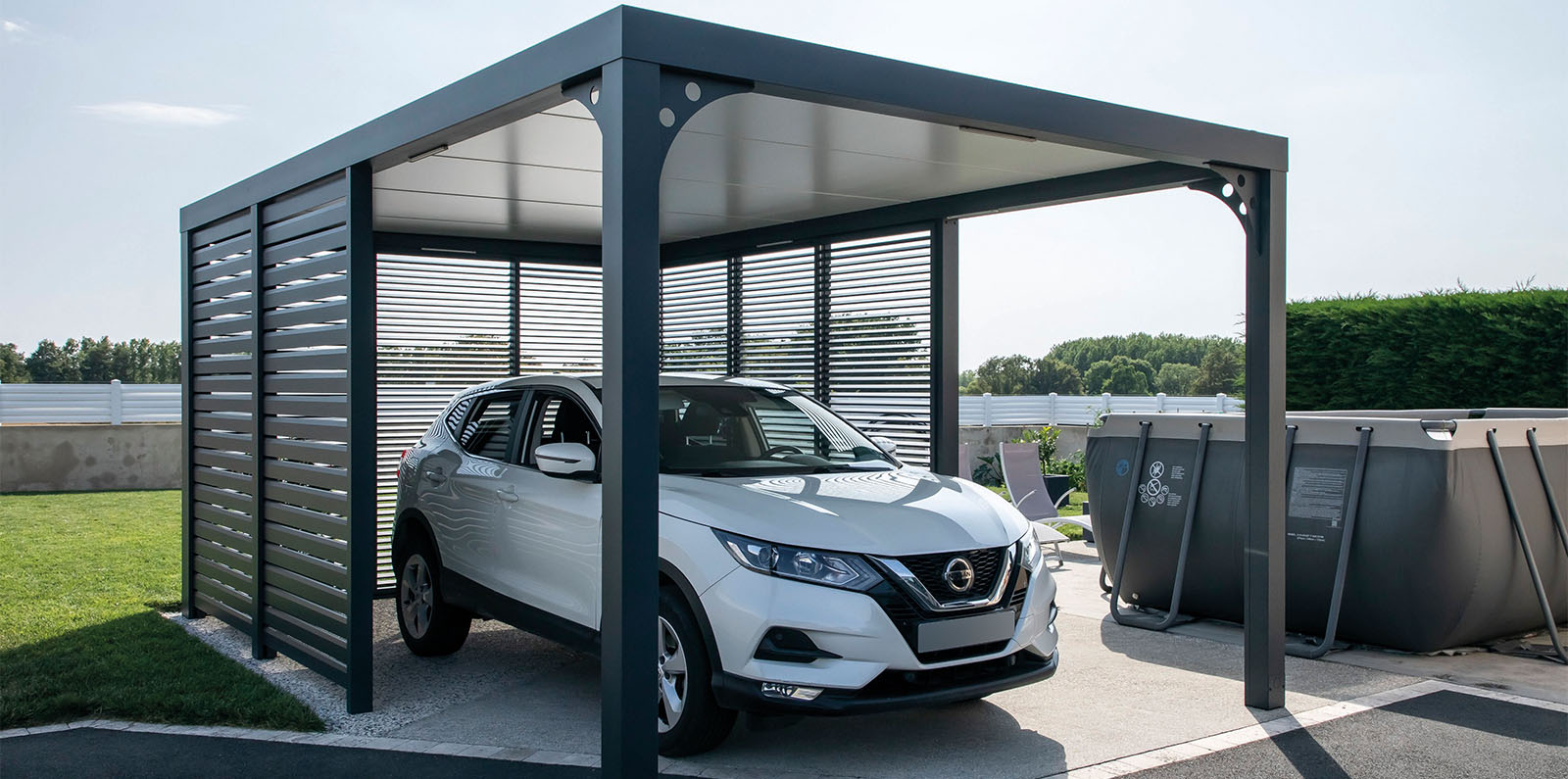 Carport aluminium - Abri voiture - SOKO