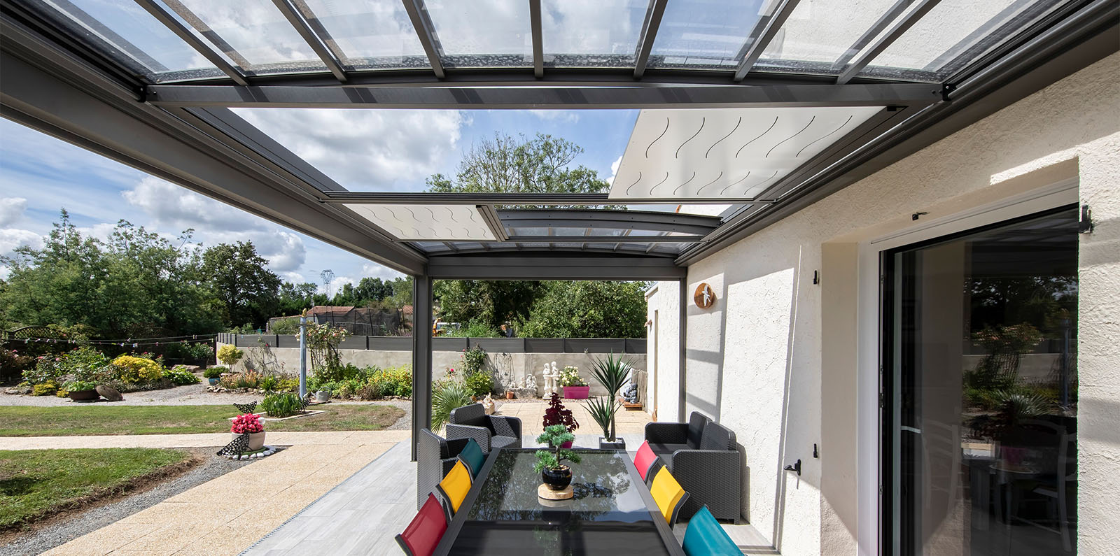 Pergola bioclimatique - Lames orientables - SOKO