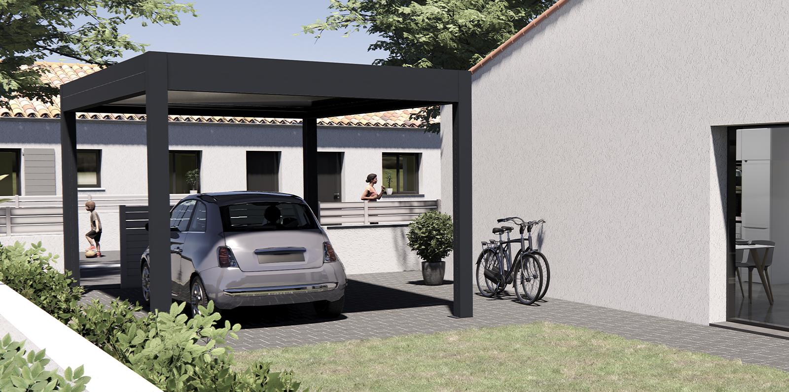 Carport aluminium sur mesure - Soko