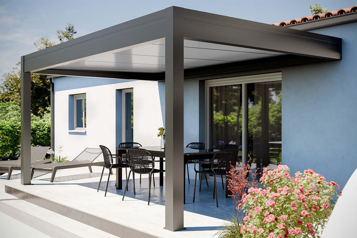 SOKO - Pergola solaire réalisation